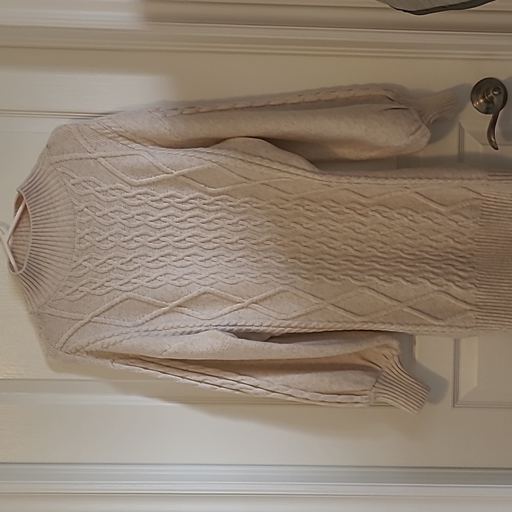 Cable Knit Sweater Dress H&M